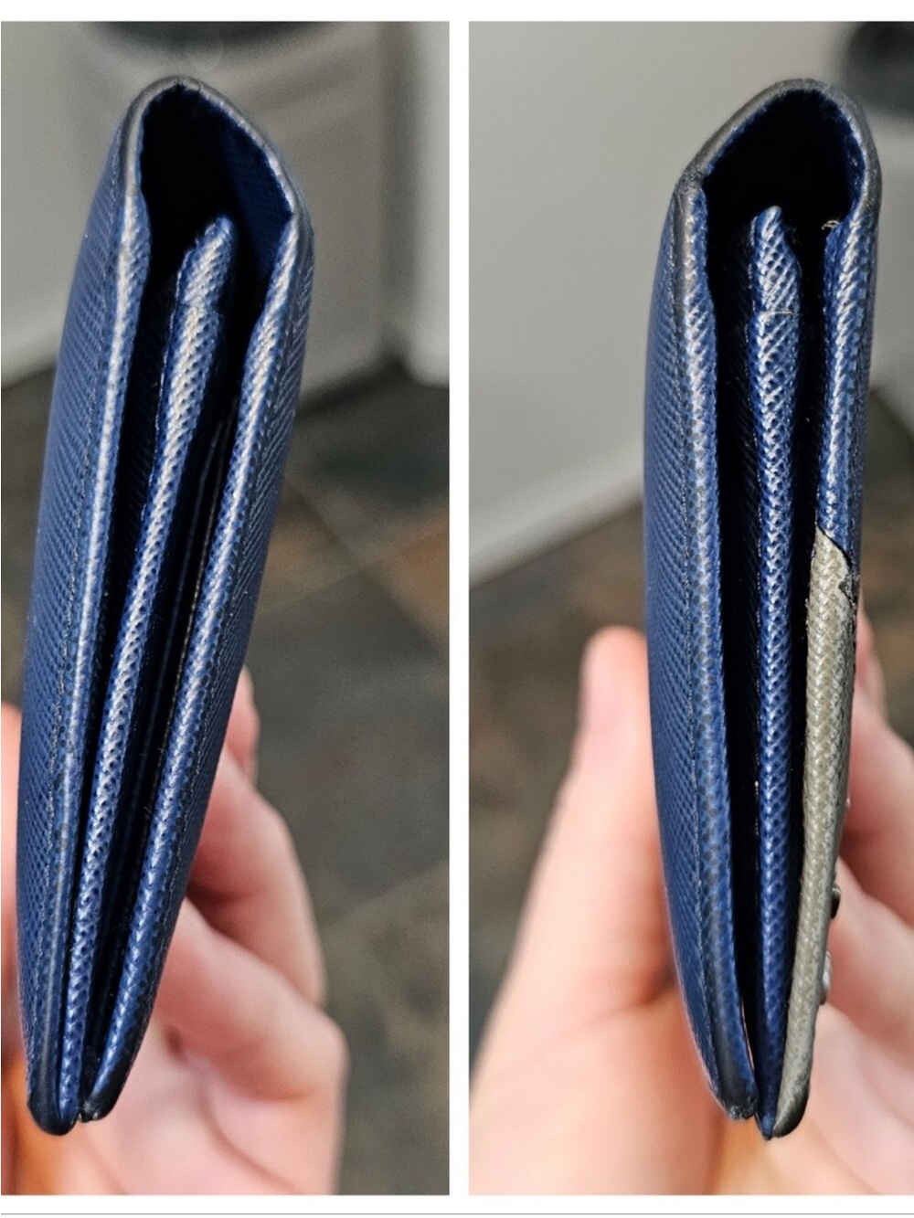 Prada Saffiano Leather Long Wallet - AUTHENTICITY CARD
INCLUDED - MSRP $830 - Picture 4 of 16